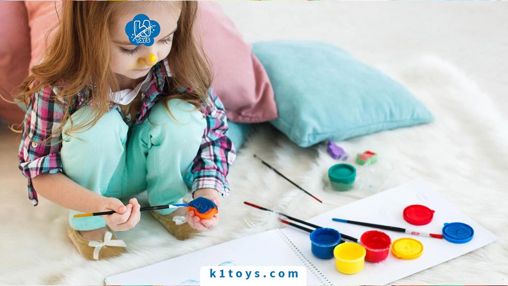Benefits of painting for children 1